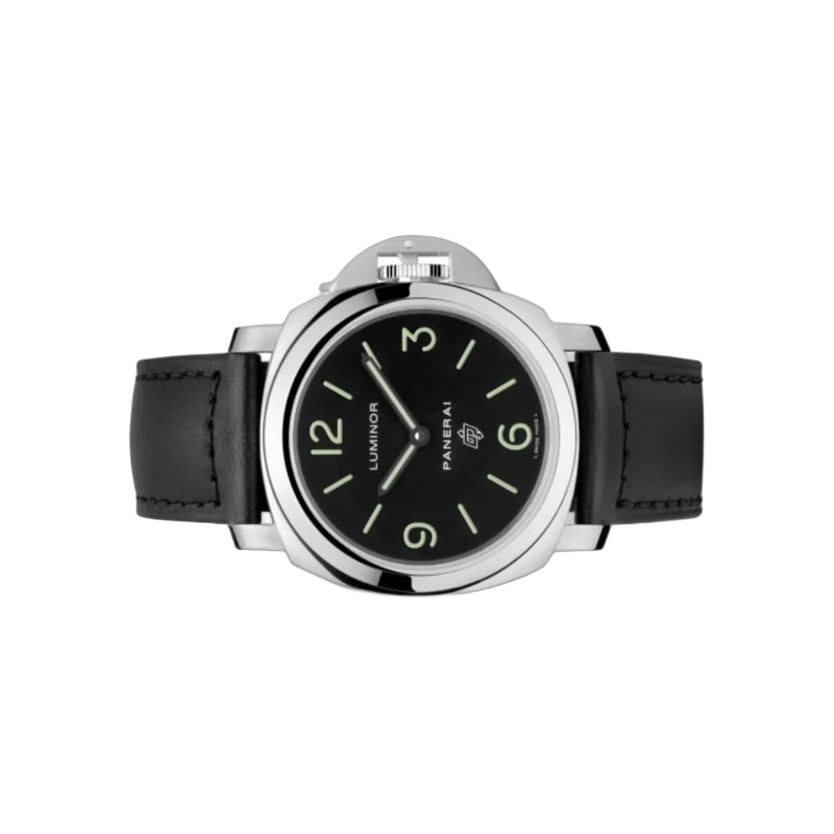 沛纳海 Luminor PAM01000 不锈钢 44 毫米黑色表盘
