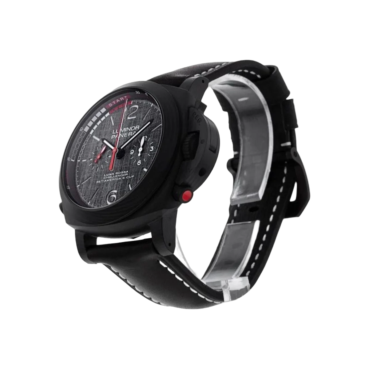 沛纳海 Luminor PAM01038 Luna Rossa Regatta 计时码表 灰色表盘