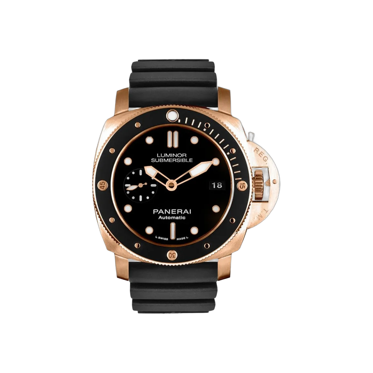 Panerai Luminor Submersible 1950 3 Days Automatic Oro Rosso 42Mm Men's Watch