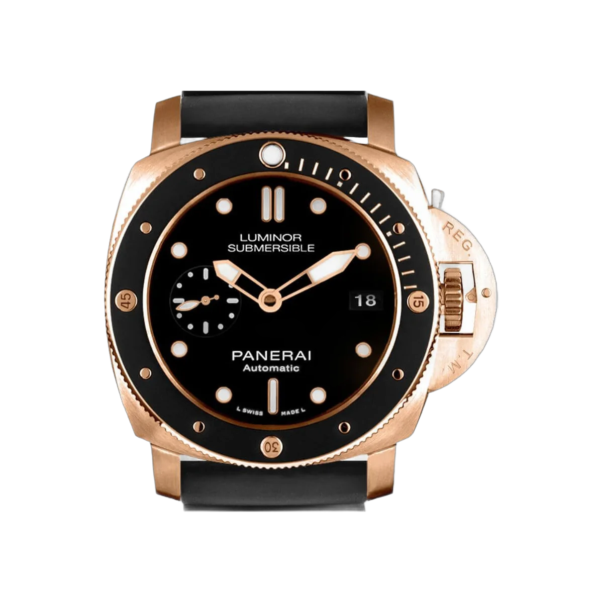 Panerai Luminor Submersible 1950 3 Days Automatic Oro Rosso 42Mm Men's Watch