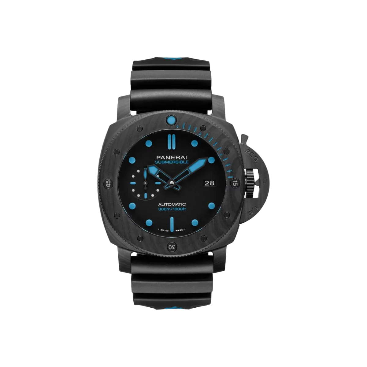 Panerai Luminor Submersible 1950 Carbotech 47Mm Men's Watch