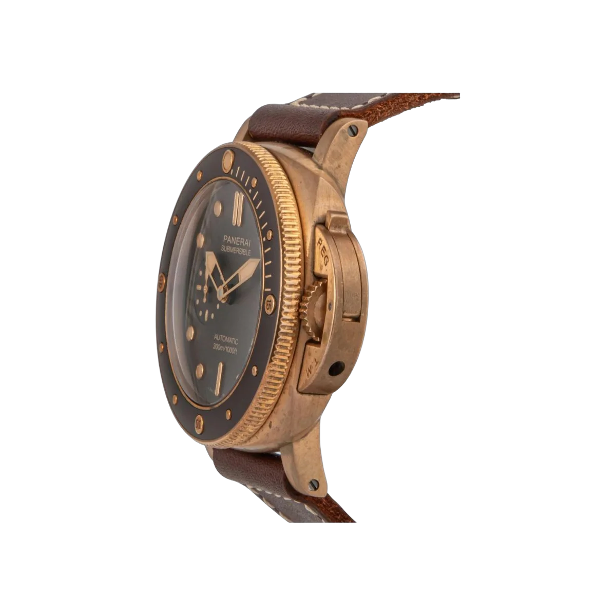Panerai Luminor Submersible PAM00968 Bronzo Brown Dial 47mm Men's Watch