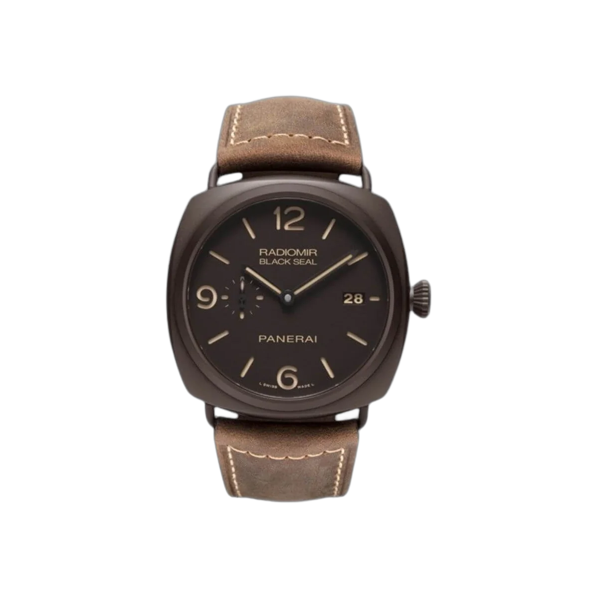 Panerai Radiomir Pam00505 Black Seal 45mm أسود من السيراميك المركب