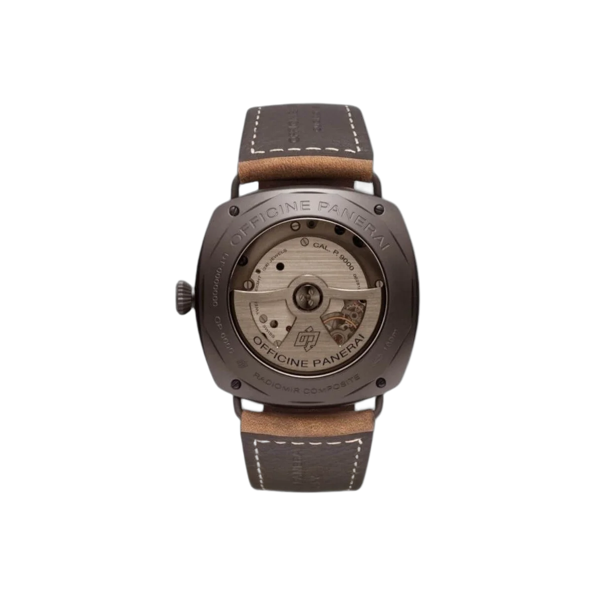Panerai Radiomir Pam00505 Black Seal 45mm أسود من السيراميك المركب