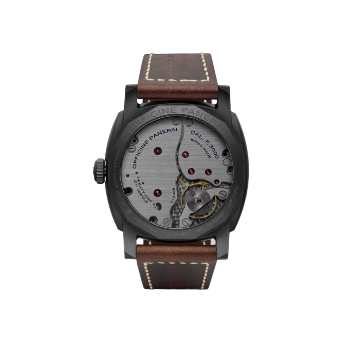 沛纳海 Radiomir PAM00577 3 Days 48MM 黑色表盘