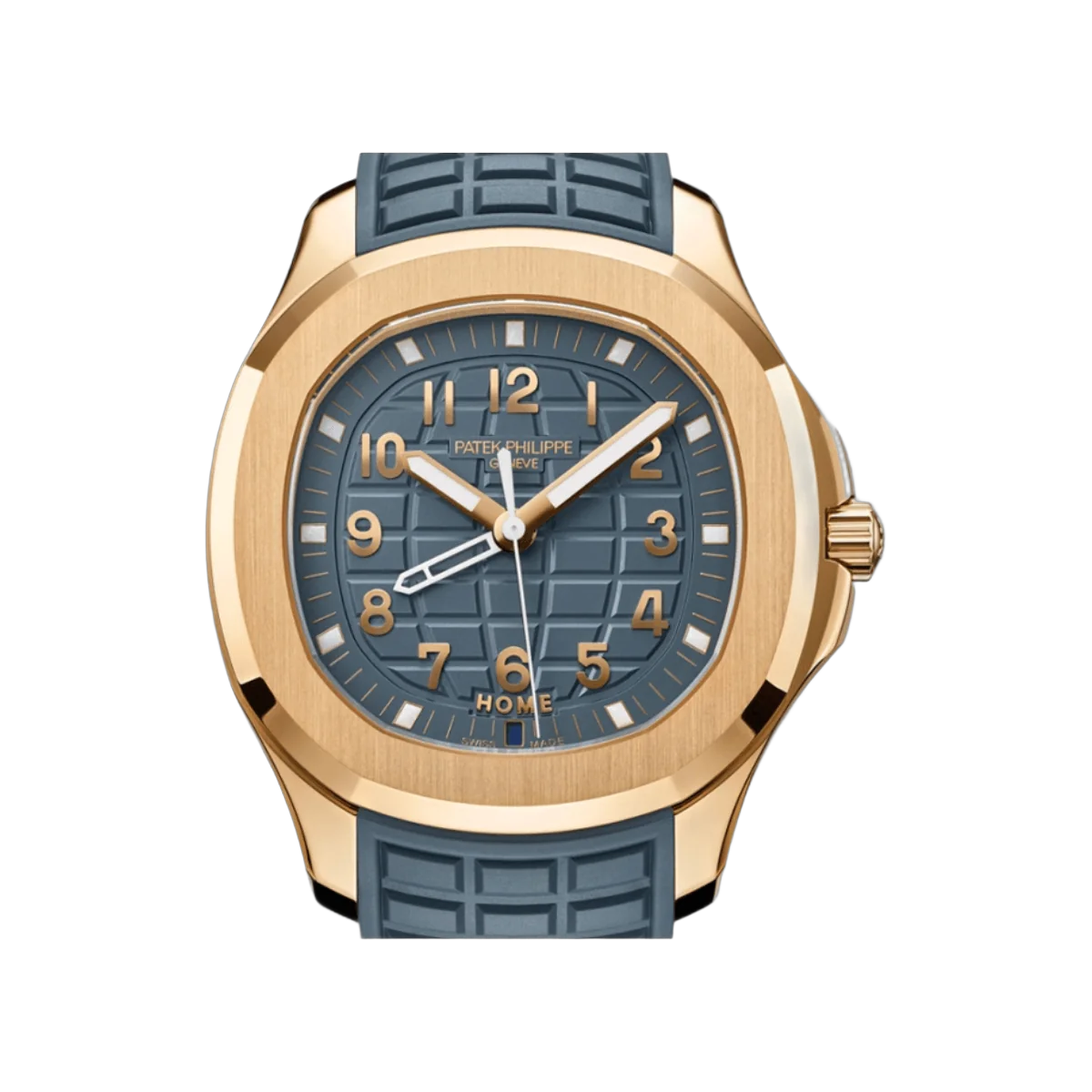 Patek Philippe Aquanaut 5269R-001 Travel Time Quartz Rose Gold 38.8mm Blue Dial Unisex Watch