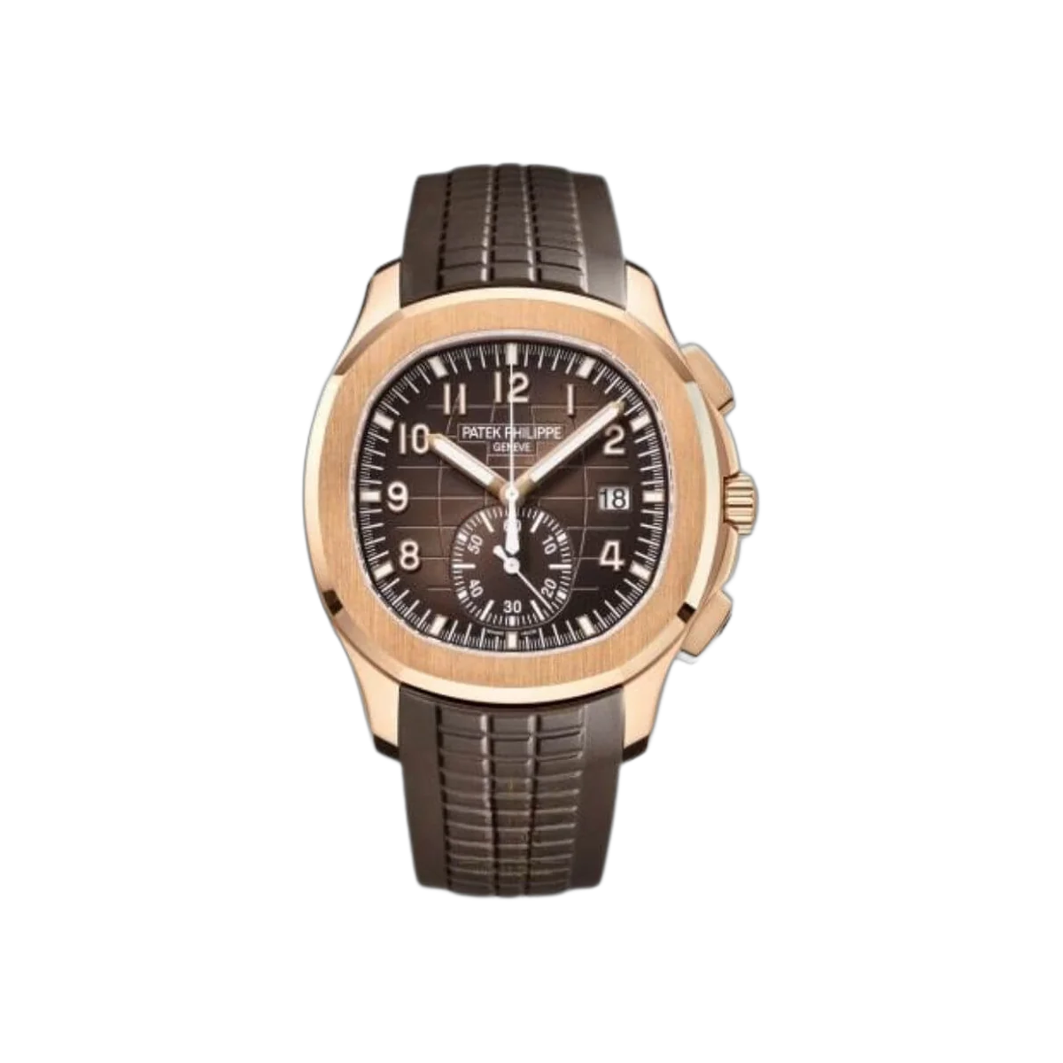 Patek Philippe Aquanaut 5968R-001 Chronograph Brown Dial 18K Rose Gold