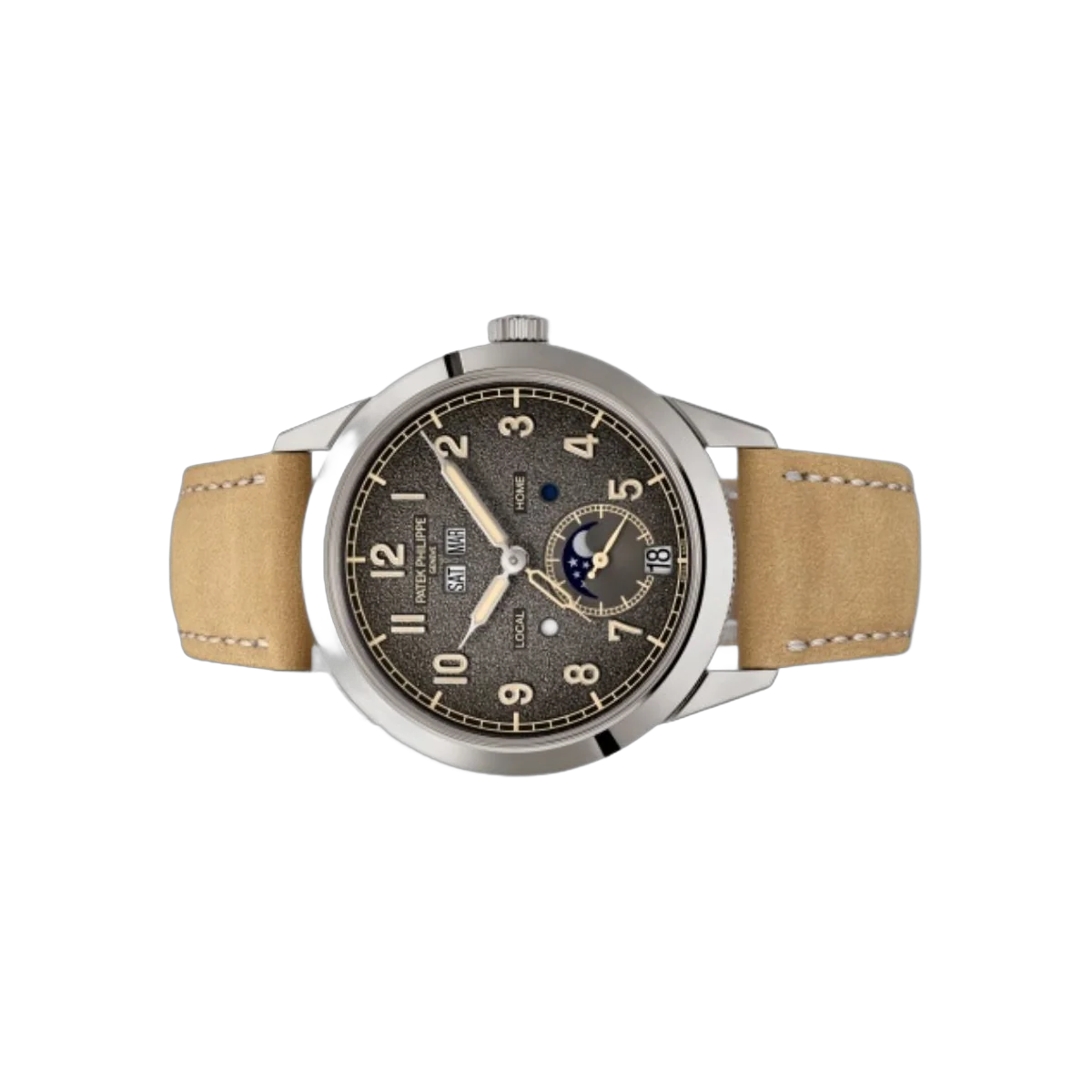 Patek Philippe Complications 5326G-001 Zifferblatt Strukturiertes Anthrazitgrau