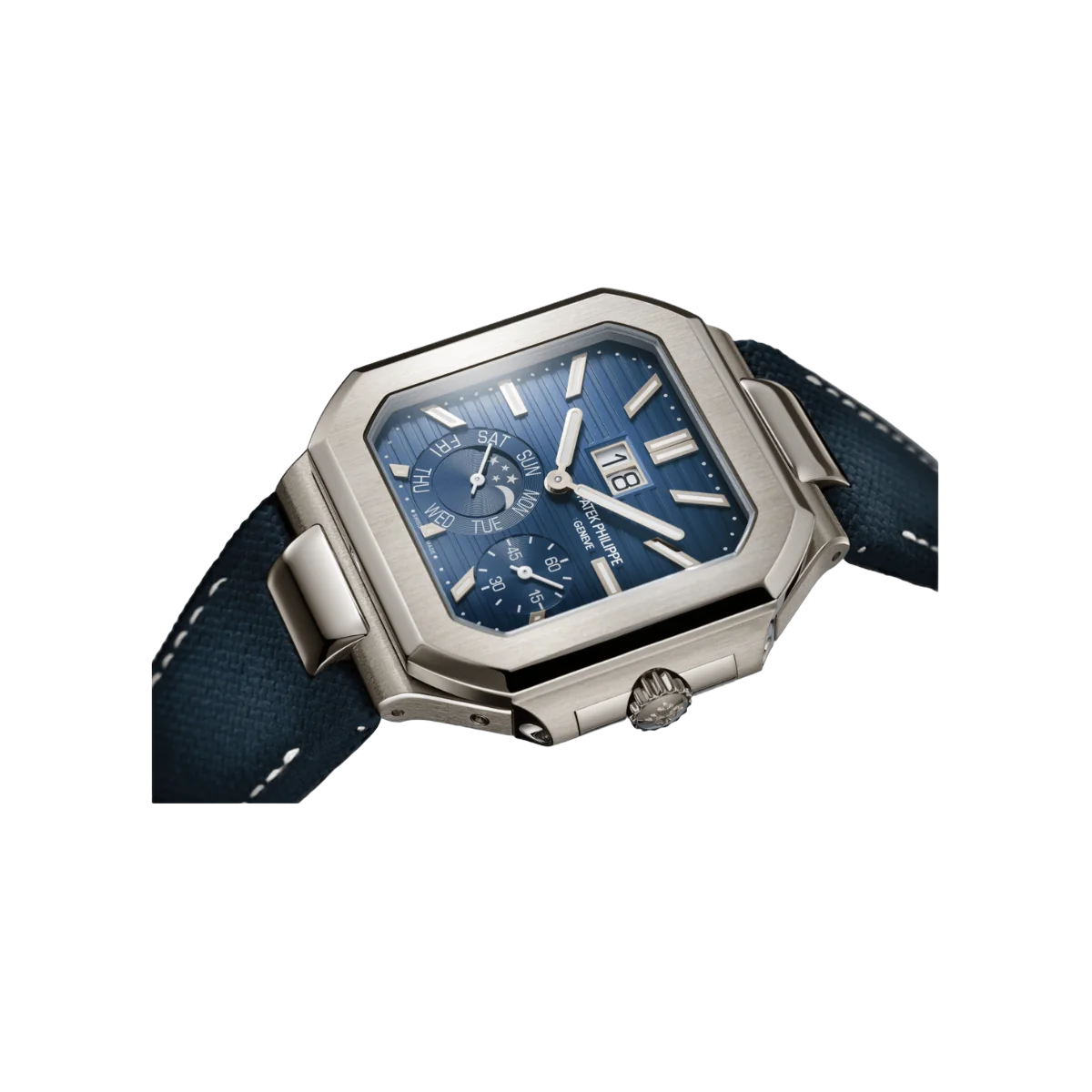 Patek Philippe Cubitus 5822P-001 Self-Winding 45mm Blue Dial Men's Watch
