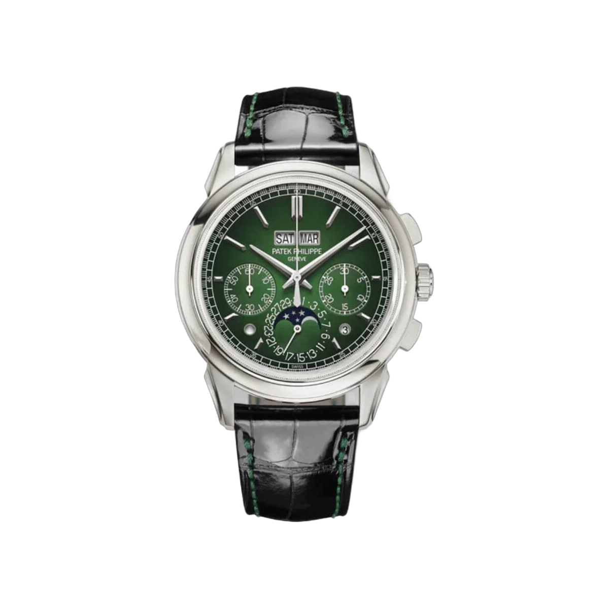 Patek Philippe Grand Complications 5270P-014 Ewiger Kalender 41mm Grünes Zifferblatt Herrenuhr