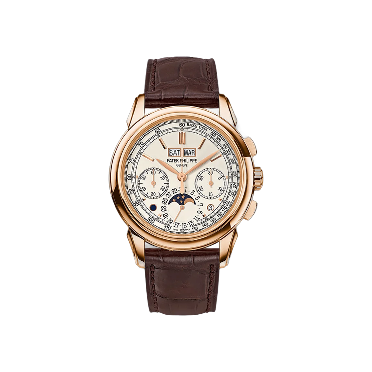Patek Philippe Grand Complications 5270R-001 Rose Gold 41mm Silver Dial Men's Watch