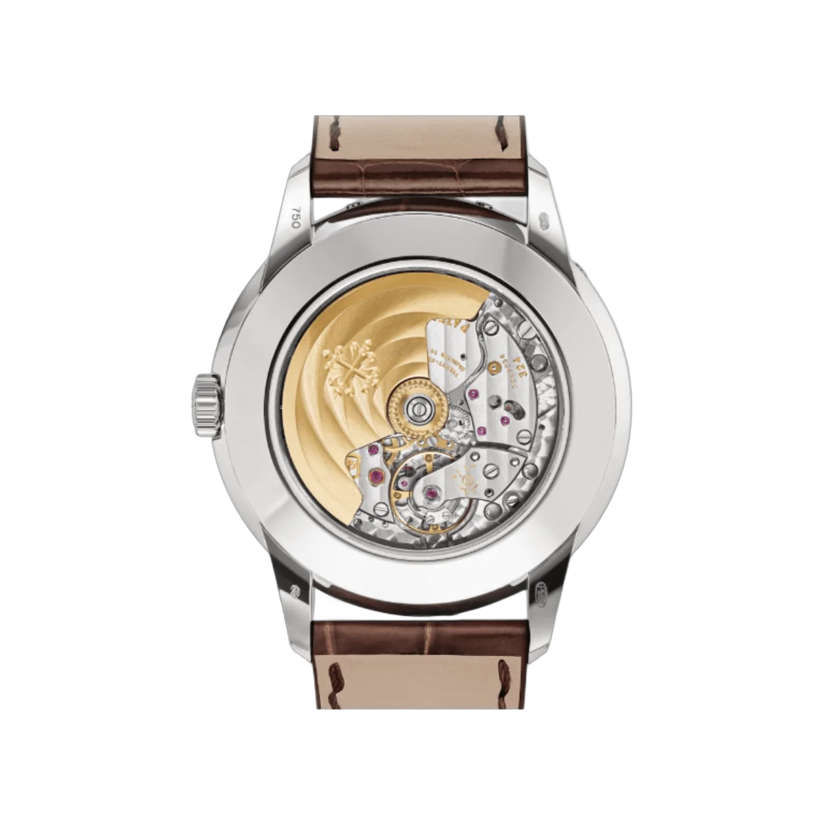 Patek Philippe Grand Complications 5320G-011 Herrenuhr, 18 Karat Weißgold, Lachsfarbenes Zifferblatt, 40 mm