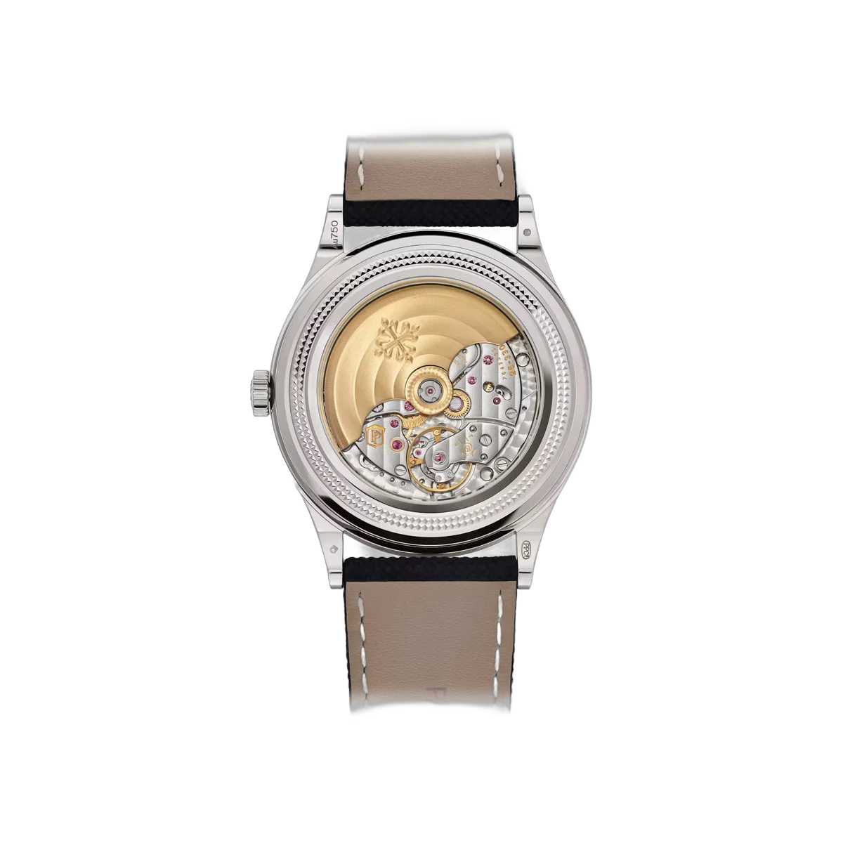 Patek Philippe Grand Complications 6159G-001 Perpetual Calendar Moon Phases White Gold Smoked Sapphire Dial 39.5mm Men's Watch