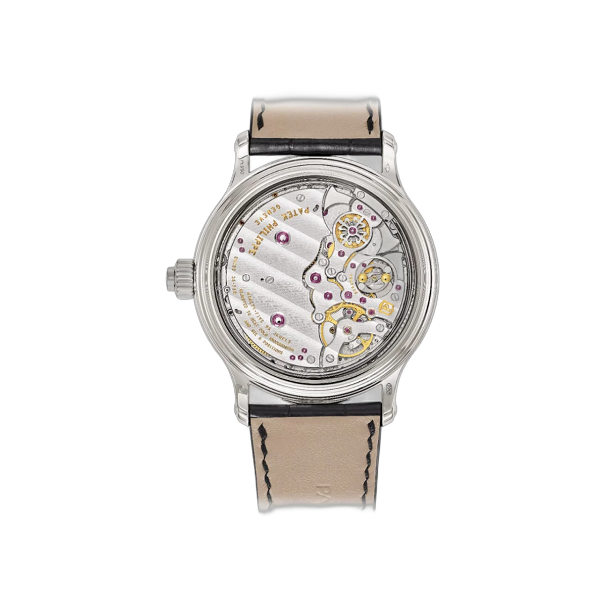 Patek Philippe Grand Complications Grande Sonnerie 6301P-001 Platinum 44.8mm Black Dial Men's Watch