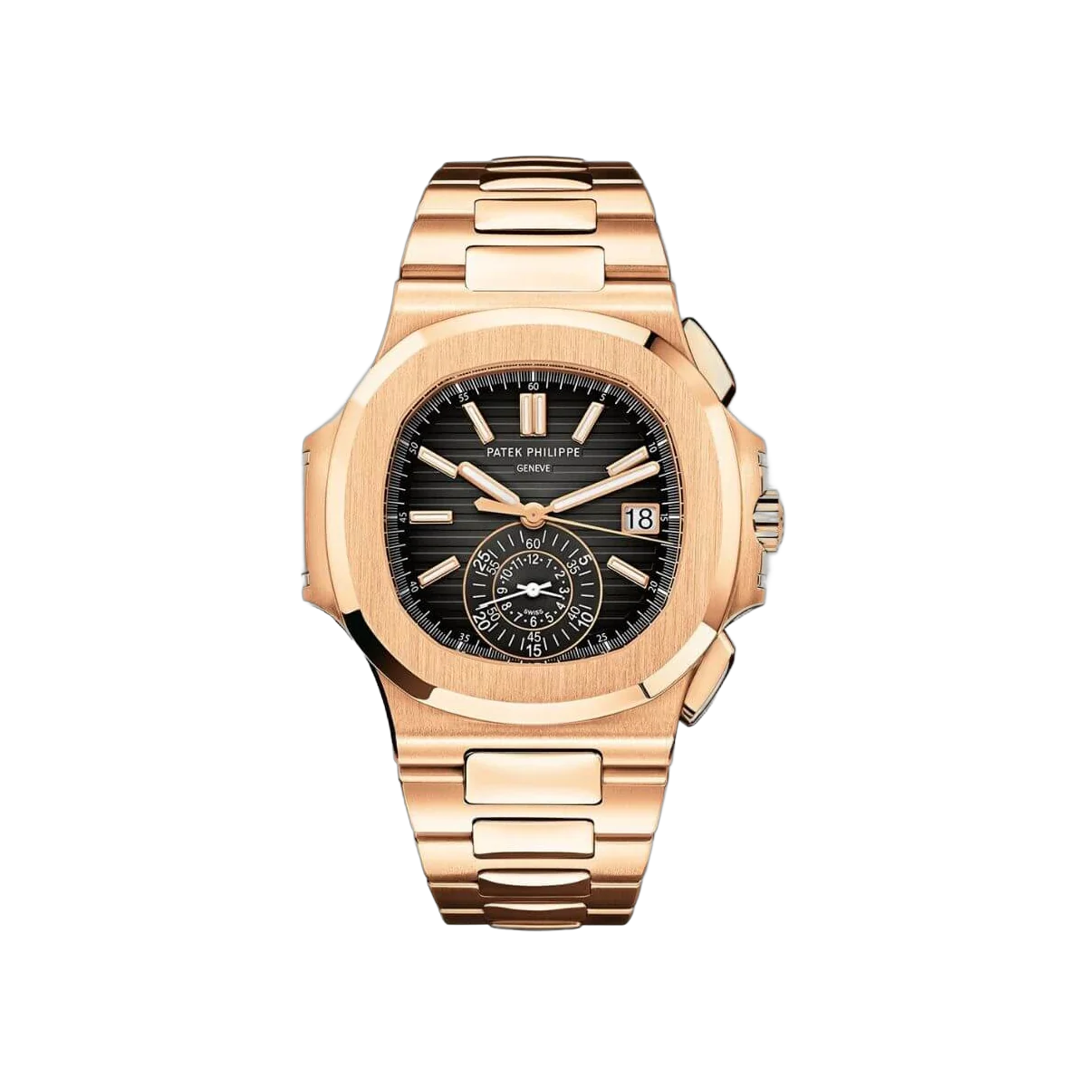 Patek Philippe Nautilus 5980/1R-001 18 Karat Roségold Schwarzes Verlaufszifferblatt