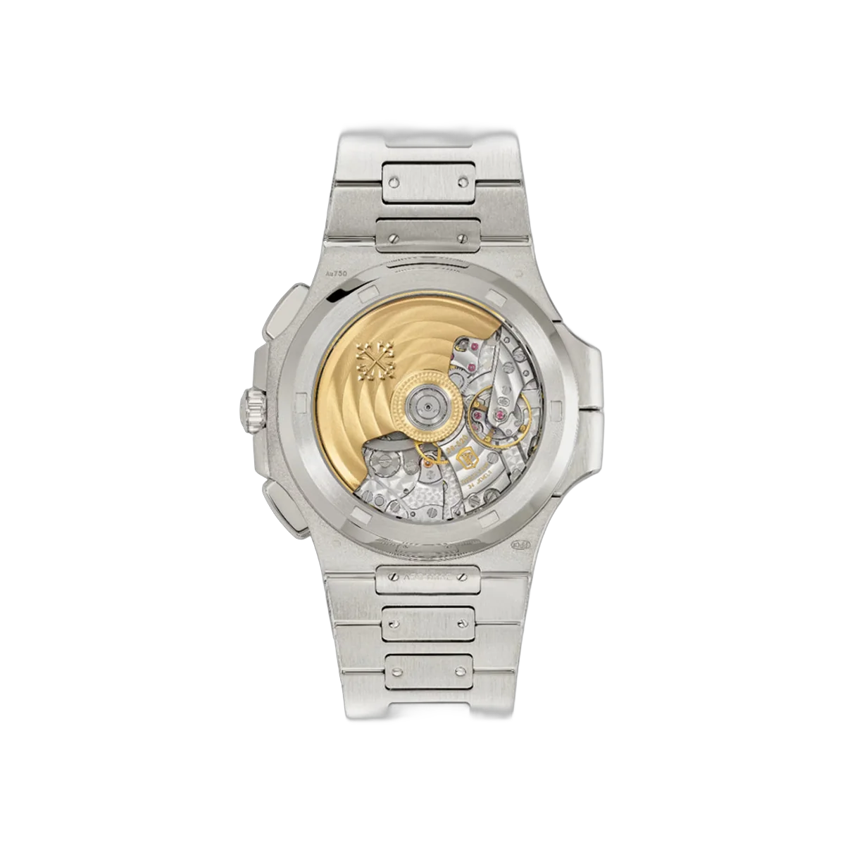 Patek Philippe Nautilus 5990/1423G-001 Travel Time Green Diamond Baguettes Black Dial Mens Watch