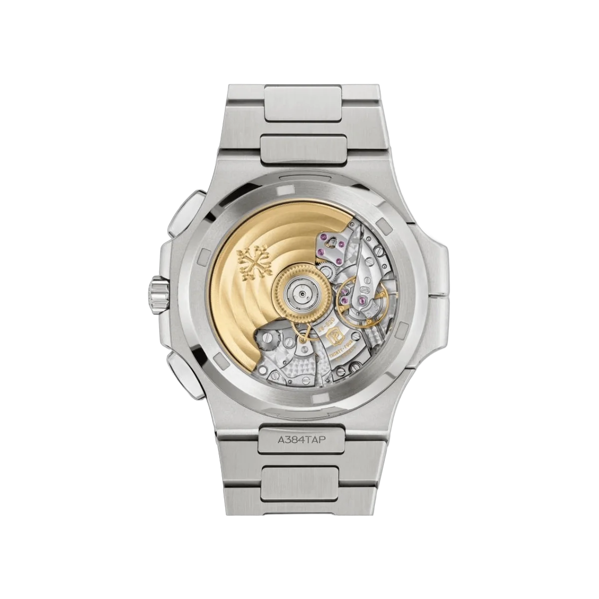 百达翡丽 Nautilus 5990/1A-011 Travel Time Sunburst 蓝色表盘