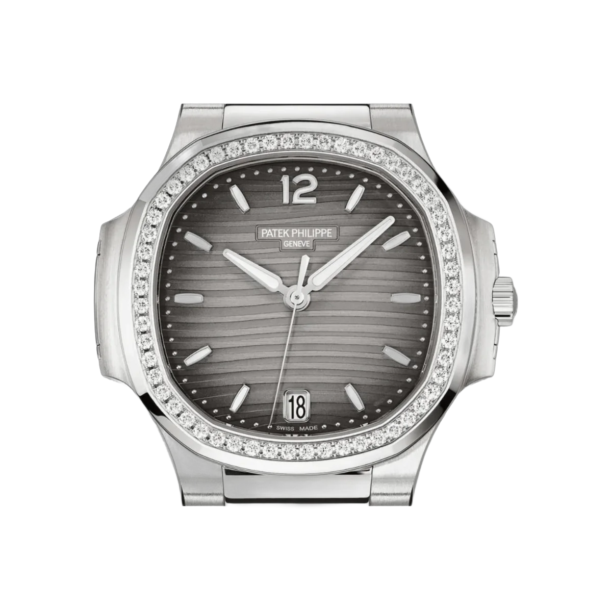 Patek Philippe Nautilus 7118/1200A-011 Gray Opaline Black Gradated Dial