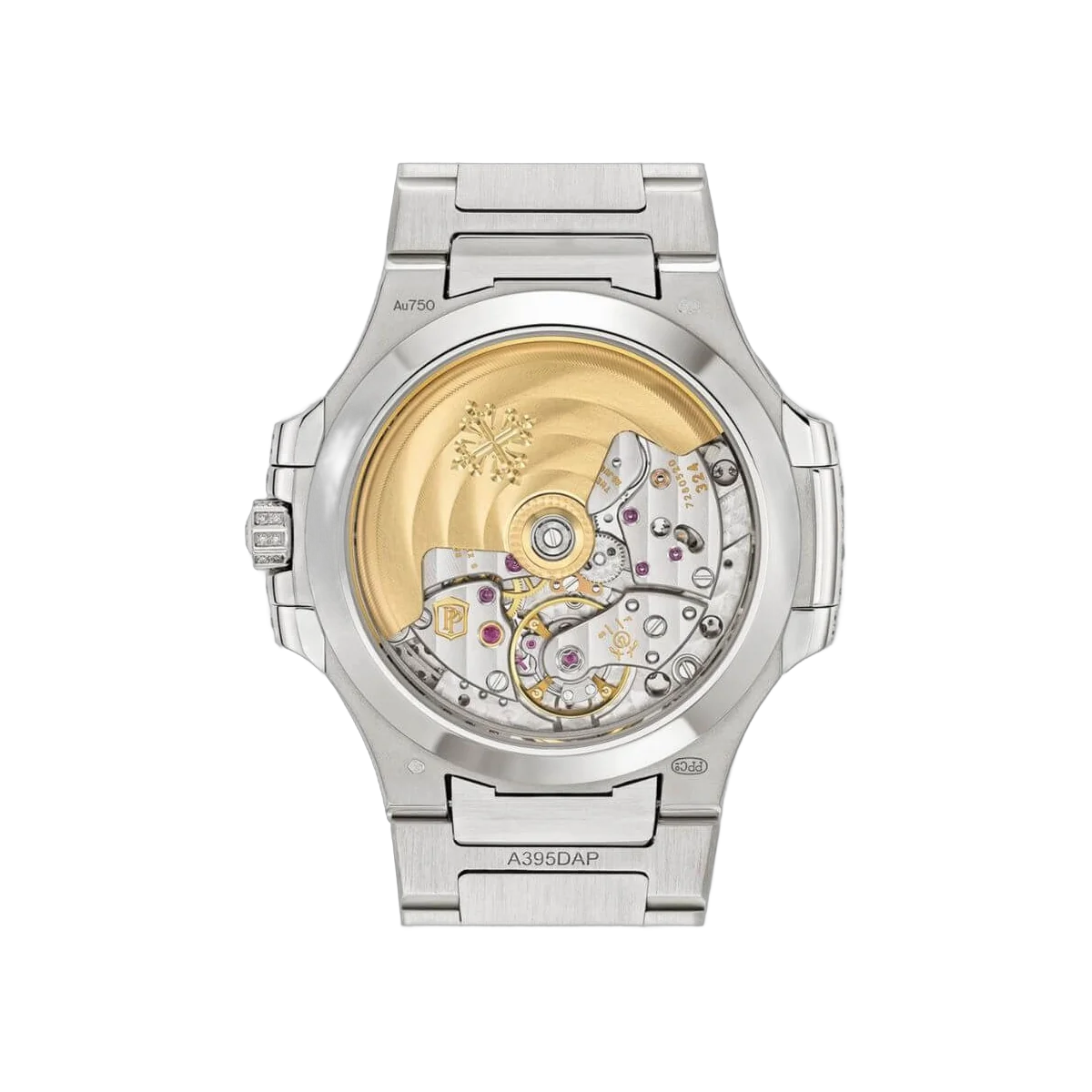 Patek Philippe Nautilus 7118-1452G-001 Haute Joaillerie Diamond Gel 35mm White Dial Womens Watch