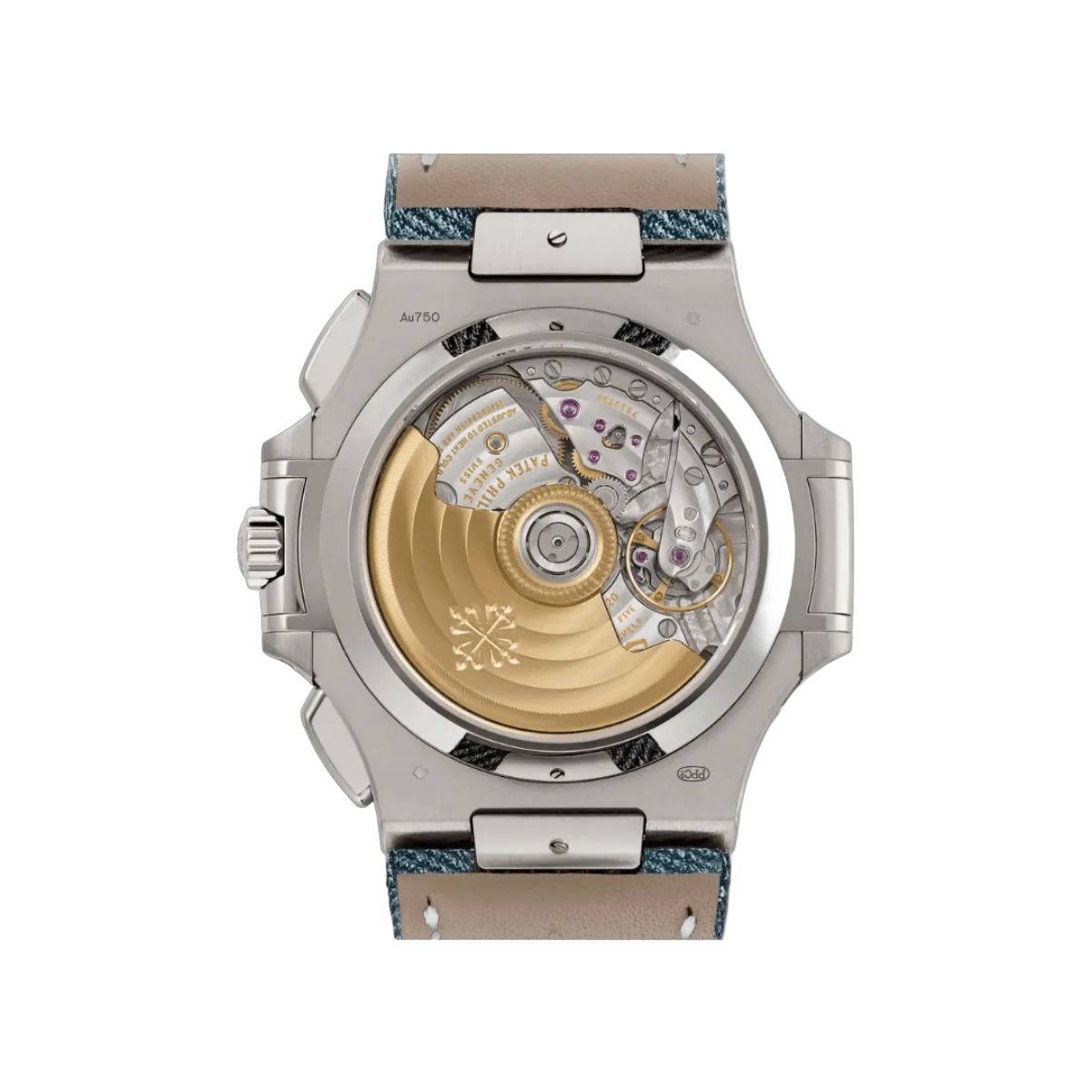 Patek Philippe Nautilus Automatik 5980/60G-001 blaues Zifferblatt