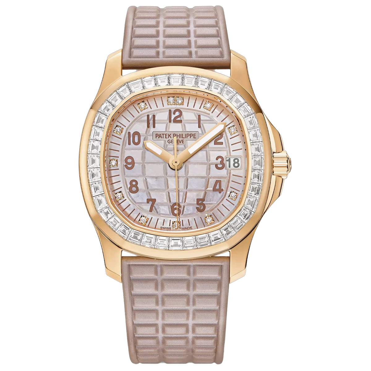 Patek Philippe Aquanaut 5072R-001 Luce Beige 18K Rose Gold MOP Dial