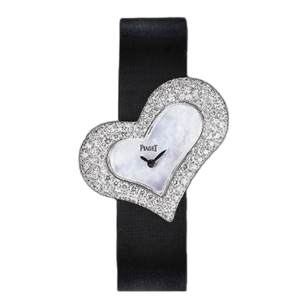 Piaget Limelight Damenuhr, 18 Karat Weißgold, 30 mm x 20 mm