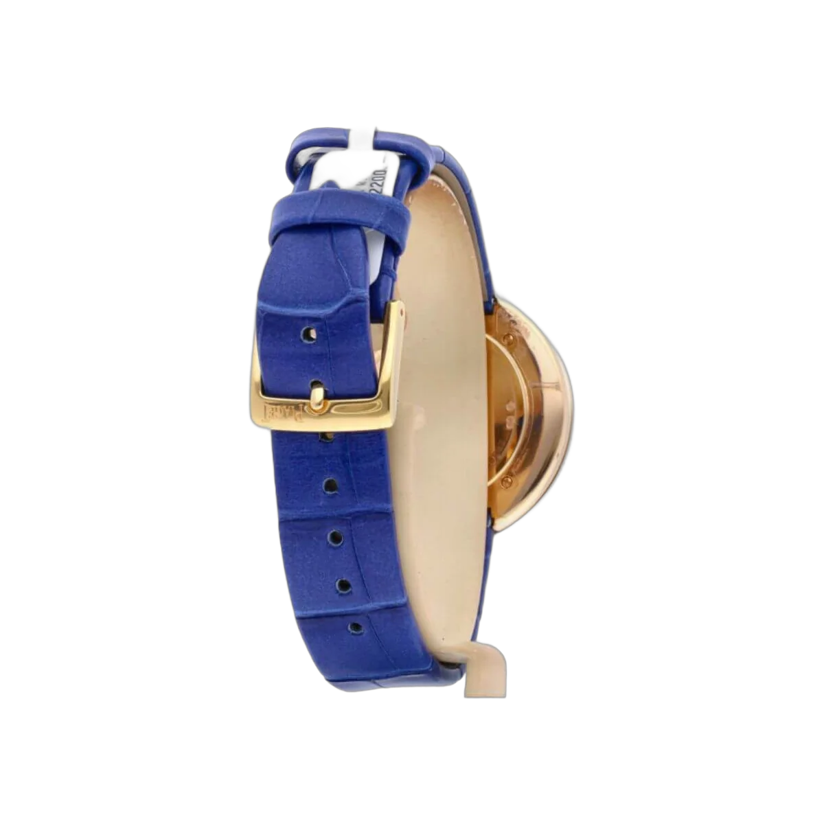 Piaget Possession G0A43091 Silver Diamond Dial Blue Leather Strap