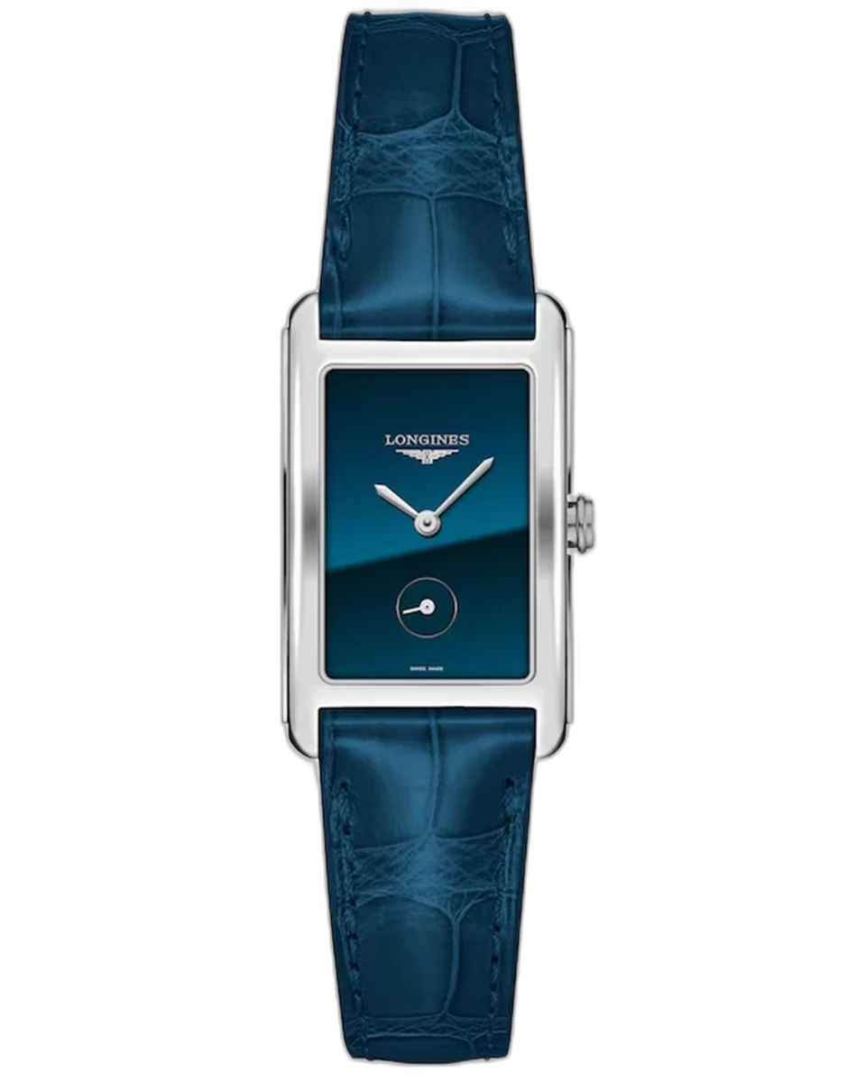 Longines Dolcevita Quartz Navy Blue L55124902 37MM Stainless Steel