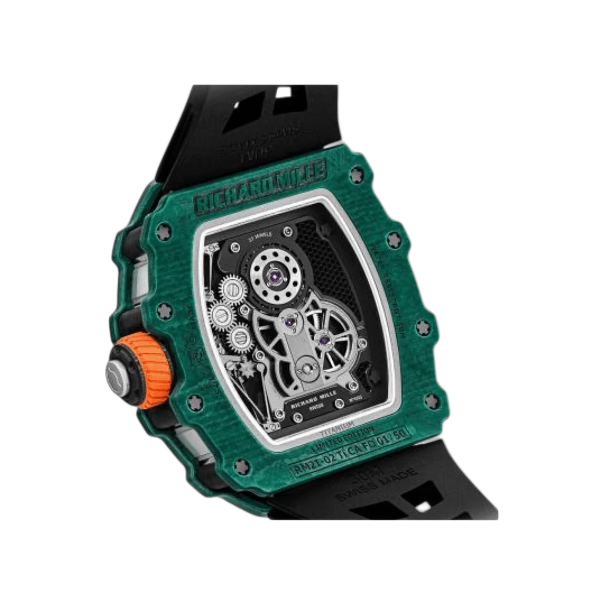 Richard Mille RM 21-02 Green Manual Winding Tourbillon Aerodyne Limited Edition 50 Pieces