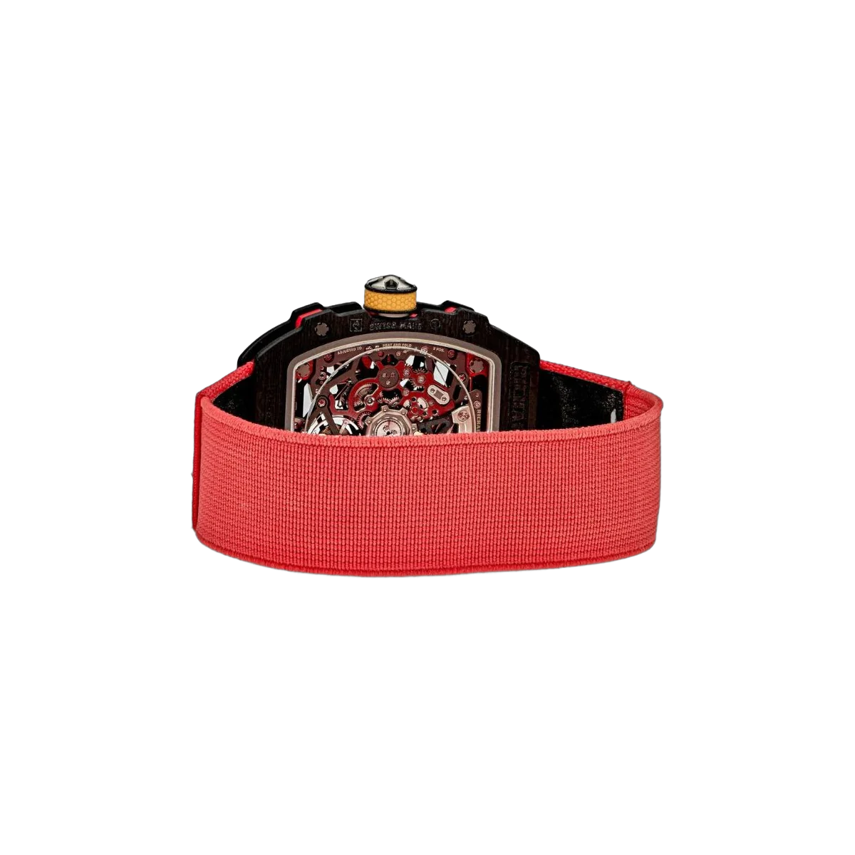 Richard Mille Rm 67-02 Alexander Zverev 版超轻红色弹性表带