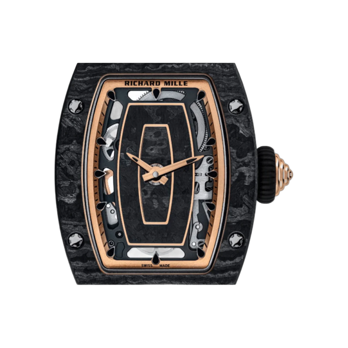 Richard Mille RM07-01 RG-CA Automatik Openlink RG & Carbon TPT Armband