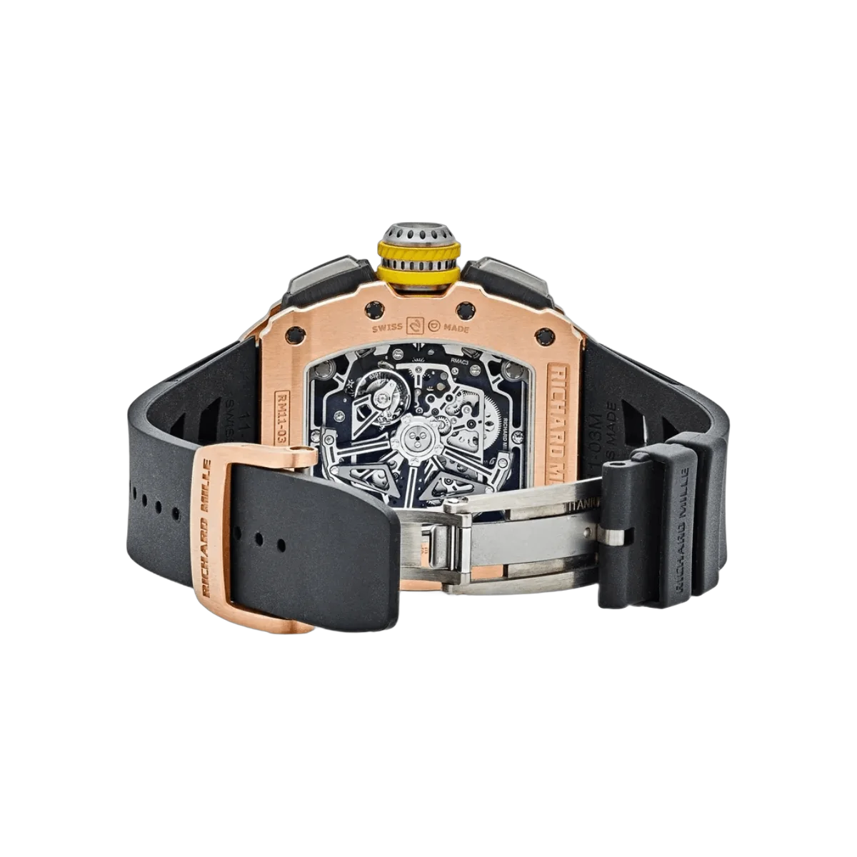 Richard Mille Rm11-03 RG 自动飞返计时码表 钛金属 18K 玫瑰金