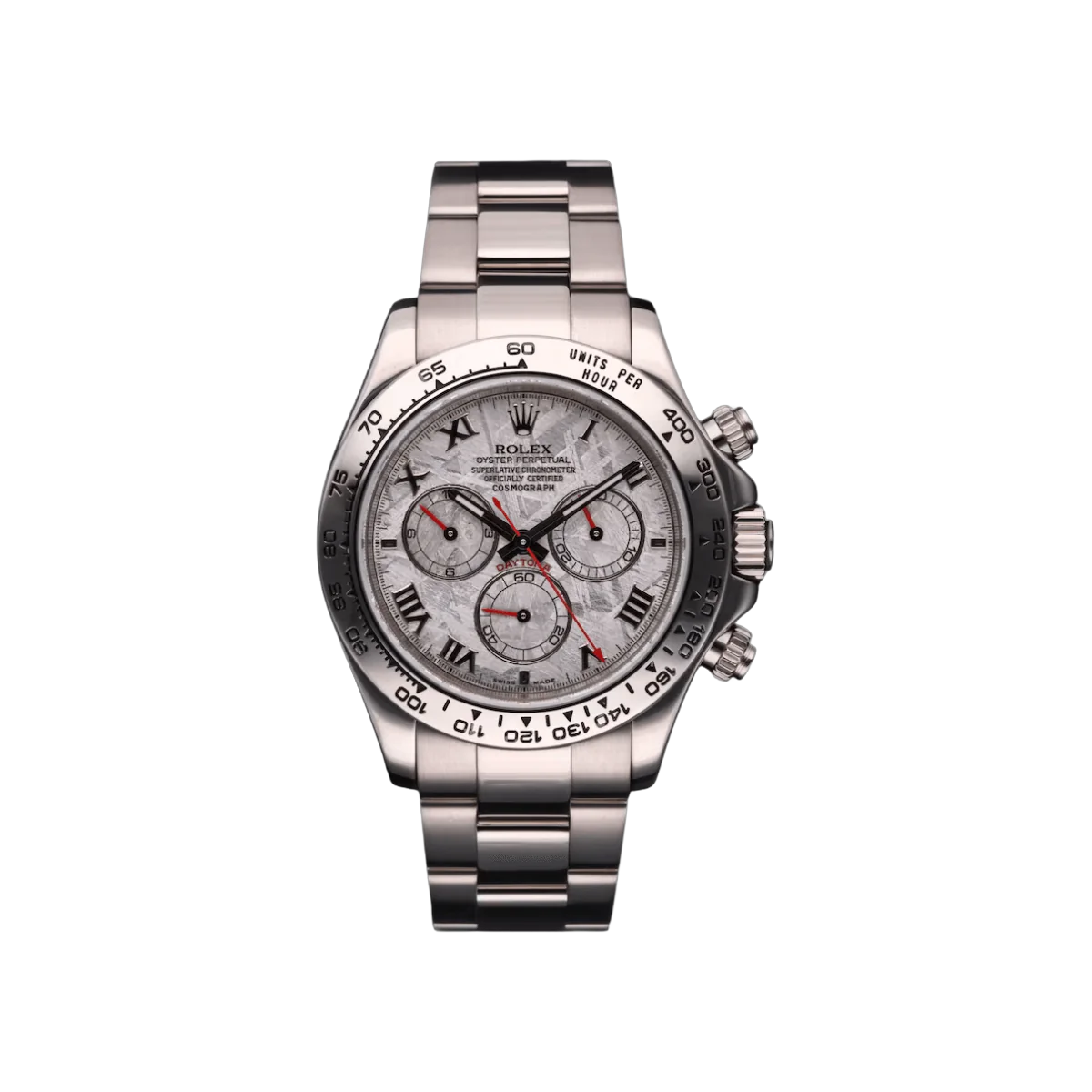 劳力士 Cosmograph Daytona 116509-MTAO 蚝式恒动陨石罗马表盘