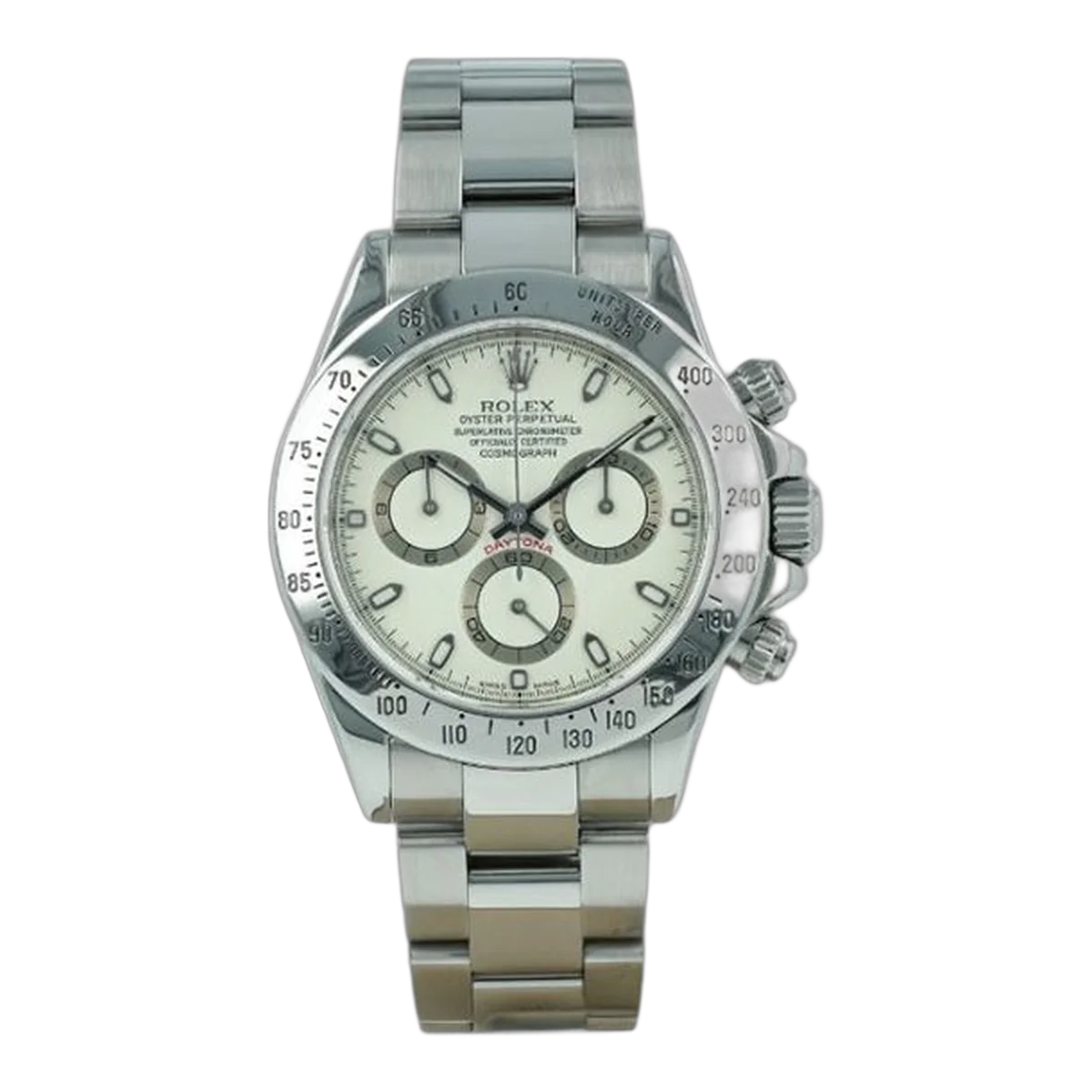 Rolex Cosmograph Daytona 116520 W 40Mm Stainless Steel Men's Watch
