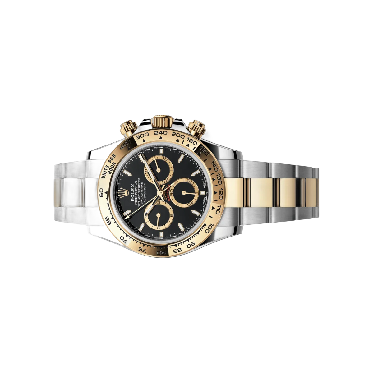 劳力士 Cosmograph Daytona 126503-0003 牡蛎钢和黄金黑色表盘