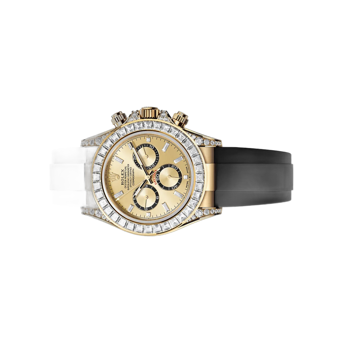 Rolex Cosmograph Daytona 126538TBR-0004 Oyster Perpetual 18 CT Yellow Gold 40mm Golden Diamond Dial Mens Watch