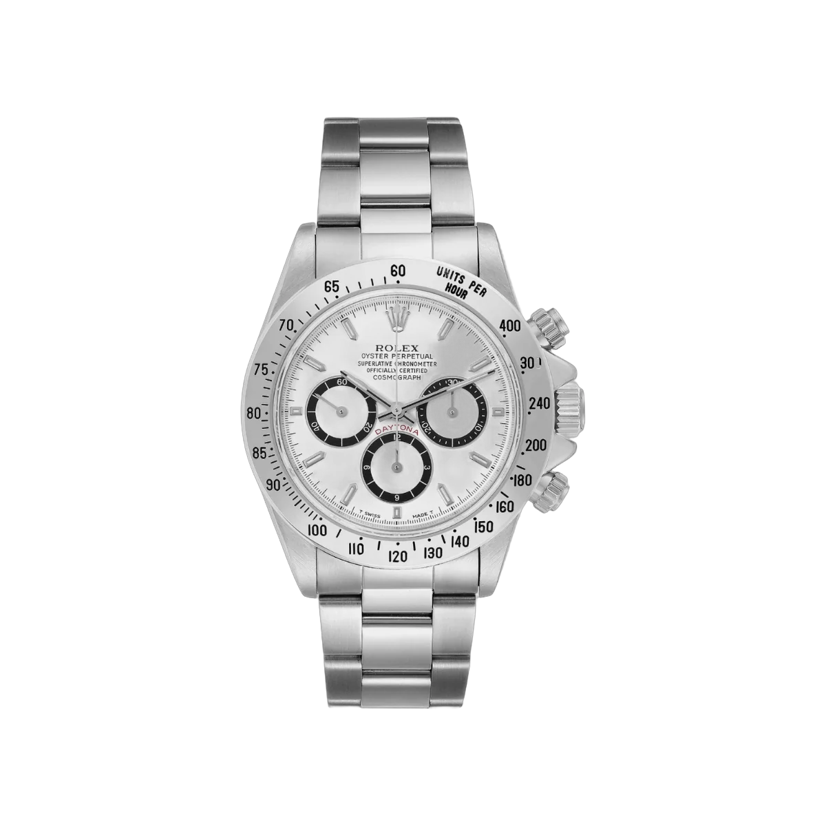 Rolex Cosmograph Daytona 16520 Zenith Movement White Dial