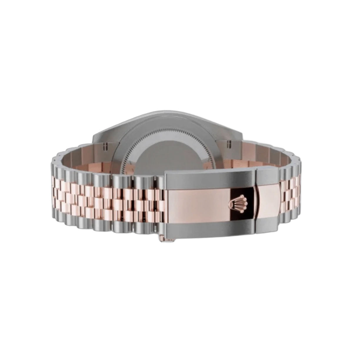 劳力士 Datejust m126331-0004 凹槽表圈 18Kt 永恒玫瑰金巧克力钻石表盘