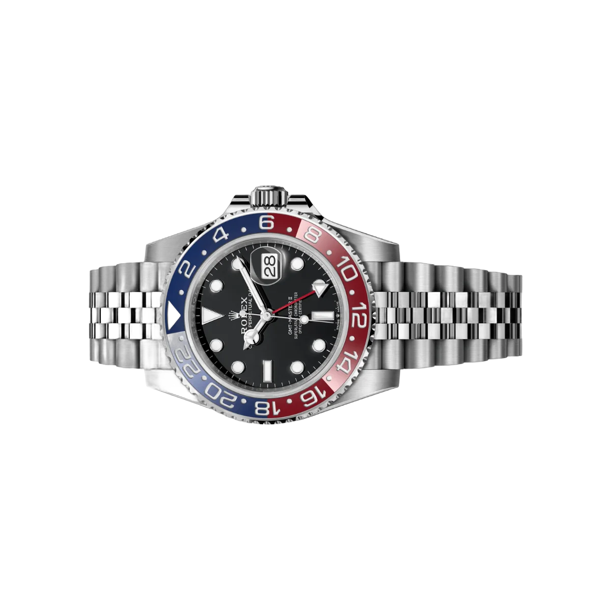 Rolex Gmt Master II 126710BLRO-0001 Pepsi Oystersteel Jubilee Bracelet Black Dial – additional product photo 2