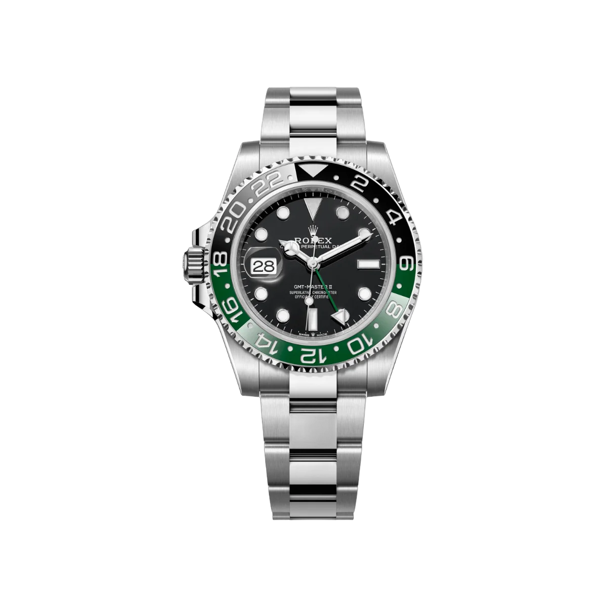 Rolex GMT-Master II Sprite 126720VTNR-0001 سوار أويستر مينا أسود