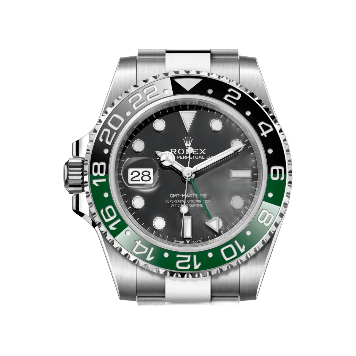 Rolex GMT-Master II Sprite 126720VTNR-0001 Oyster Bracelet Black Dial