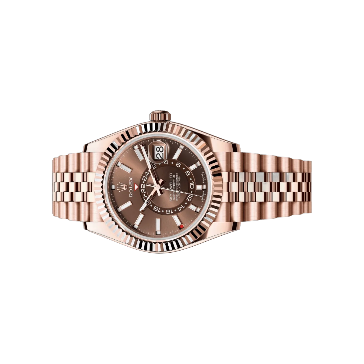 Rolex Sky-Dweller 336935-0006 Everose-Gold Schokoladenzifferblatt 42mm Herrenuhr