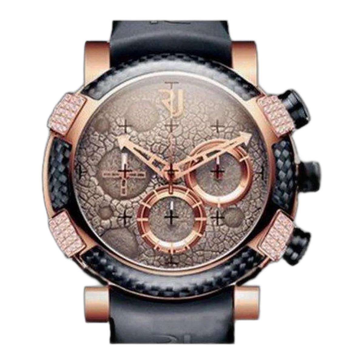 Romain Jerome Red Mood Set Chronograph 46 mm Carbonfaser Herrenuhr