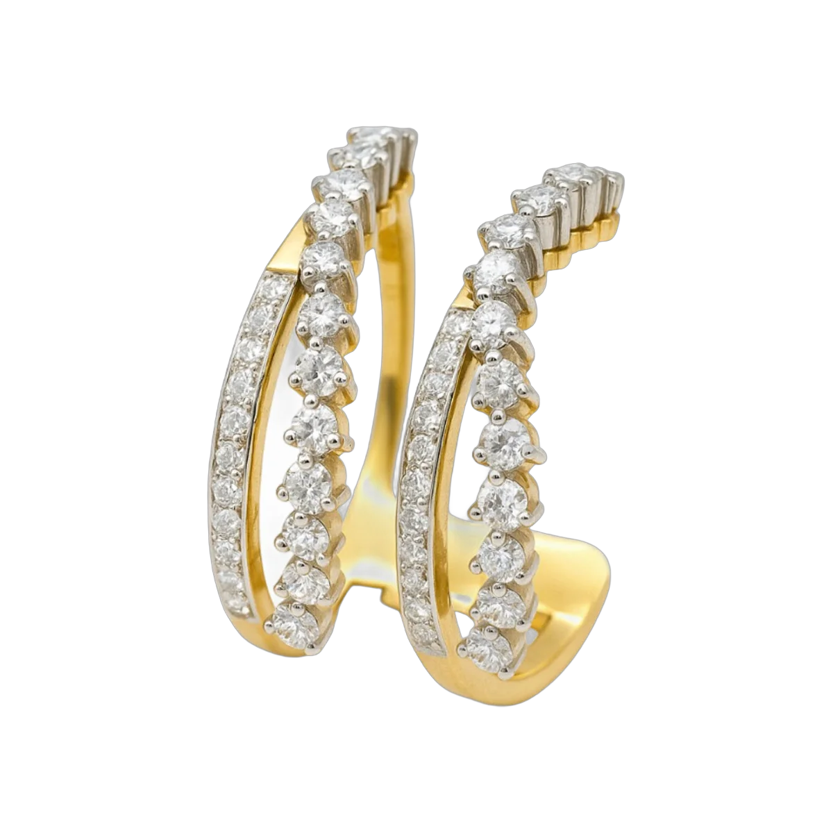 ROUND RING-HRD-E-F/VS 0.65 CTS- A38R,Total Wt - 6.06gm