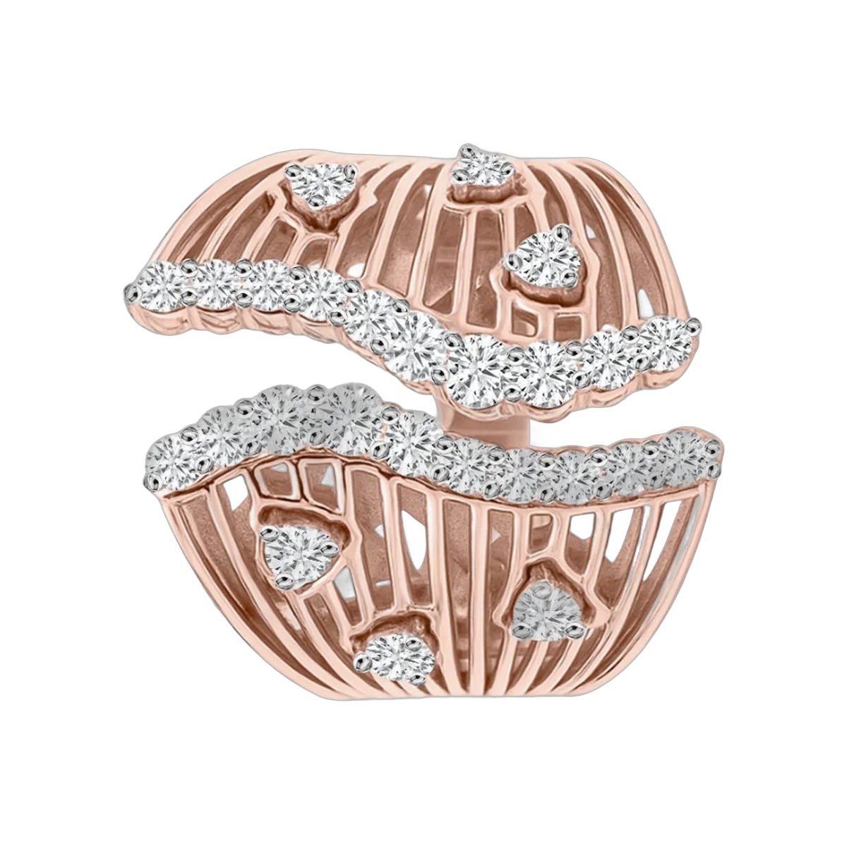 ROUND RING-HRD-E-F/VS 1.14 CTS- A40R,Total Wt -9.86gm