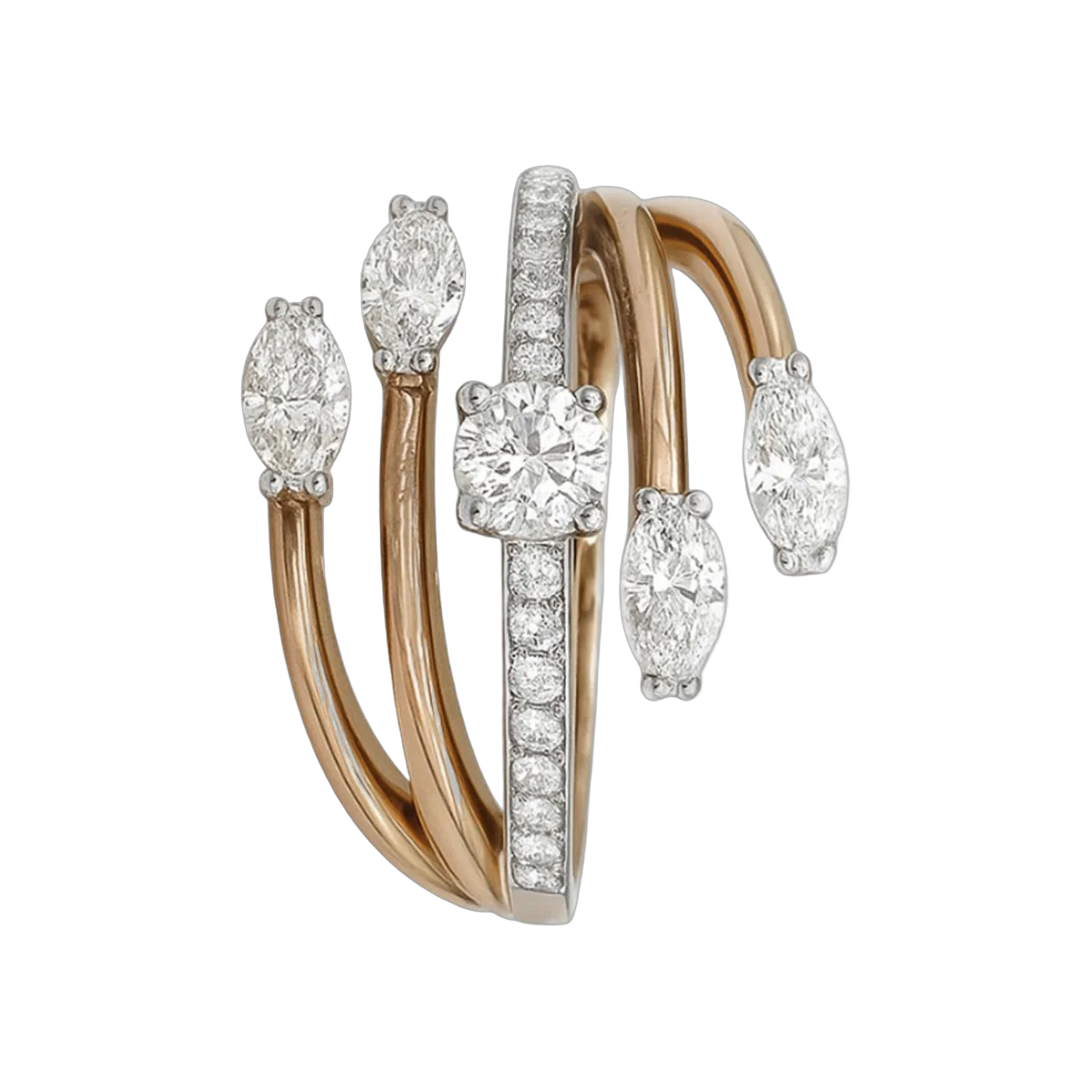 RUNDER RING-HRD-F-G/VVS-VS 1.21 CTS- A45R,Gesamtgewicht -6.76gm