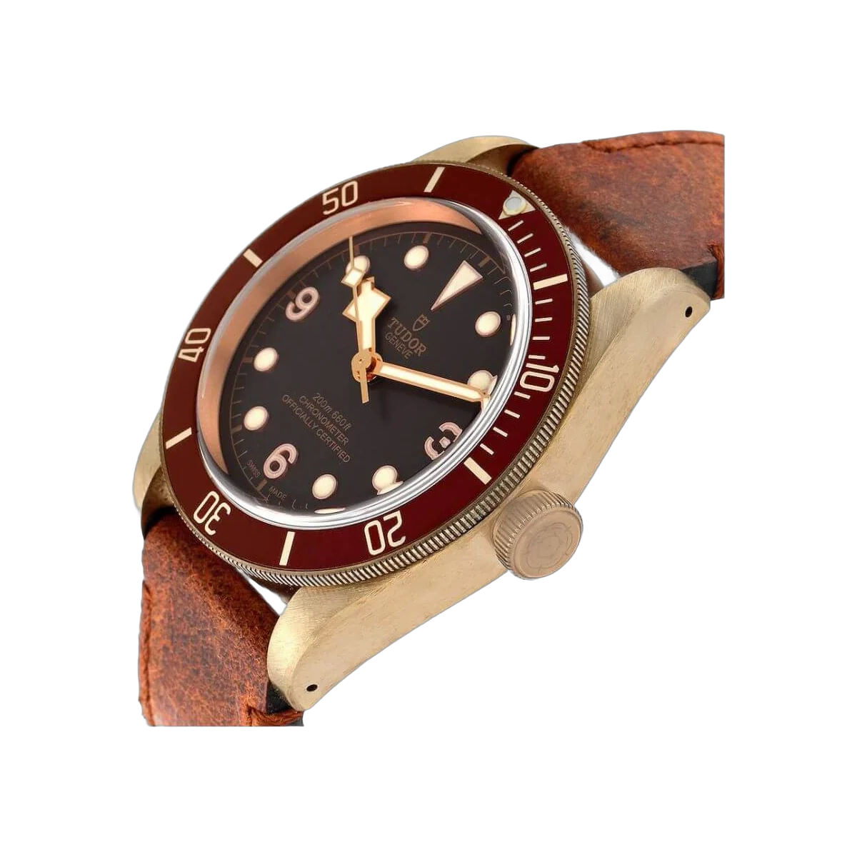 Tudor Heritage 79250BM-0001 Aluminium Bronze Alloy 43mm Brown Dial Men's Watch – additional product photo 8