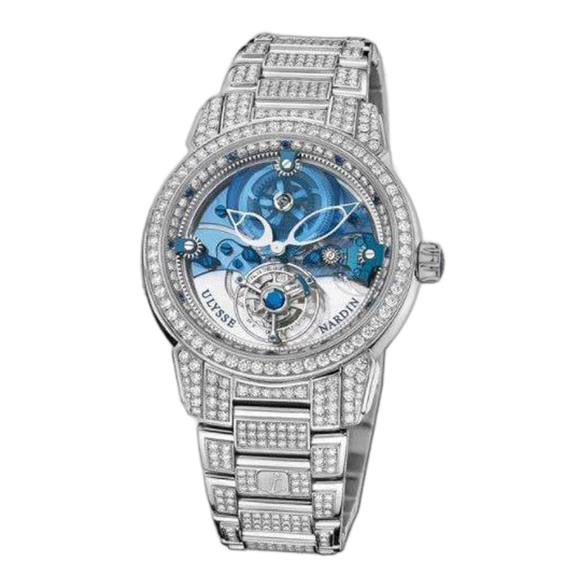 Ulysse Nardin Tourbillon Limited Edition von 99 Stück Platin 41 mm Herrenuhr