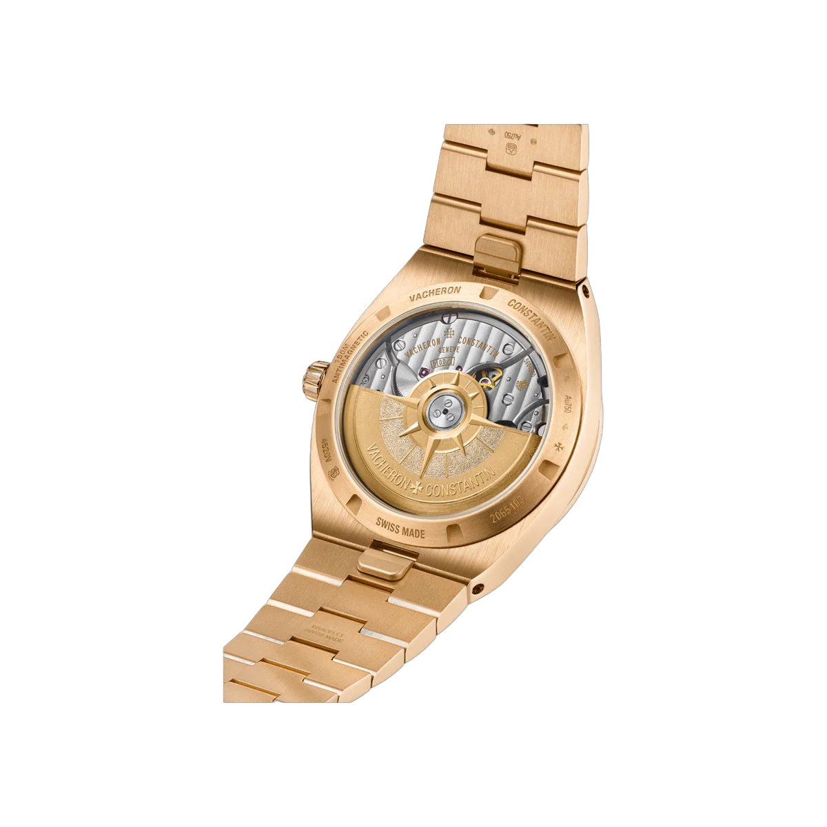 Vacheron Constantin Overseas 4520V/210R-B705 Rose Gold 41mm Sunburst Blue Dial Men's Watch