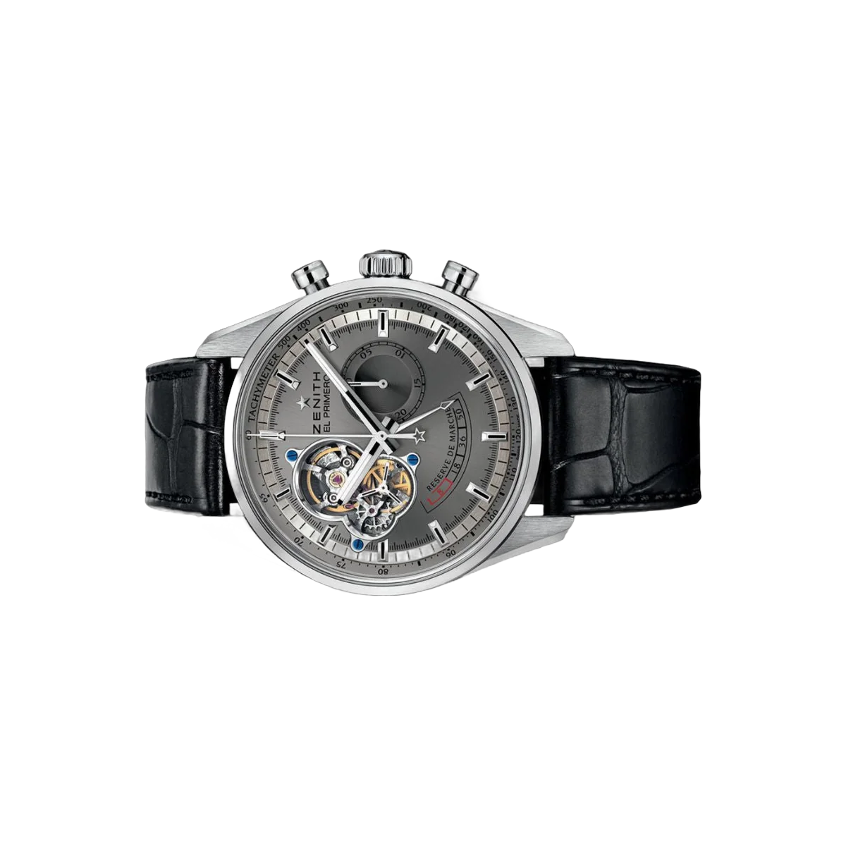 Zenith Chronomaster 40.2082.4021/91.C496 El Primero Open Heart Power Reserve Grey Dial – additional product photo 2